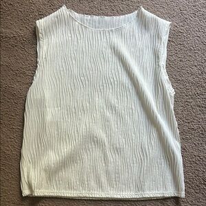 Elegant White Sleeveless Top